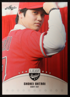 Shohei Ohtani 2018 Leaf Baseball Ohtani #LB01 RC at PristineAuction.com