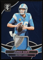 Jared Goff 2024 Totally Certified Totally Certified Materials Mirror Blue #17 #60/75 at PristineAuction.com