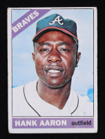 Hank Aaron 1966 Topps #500 at PristineAuction.com
