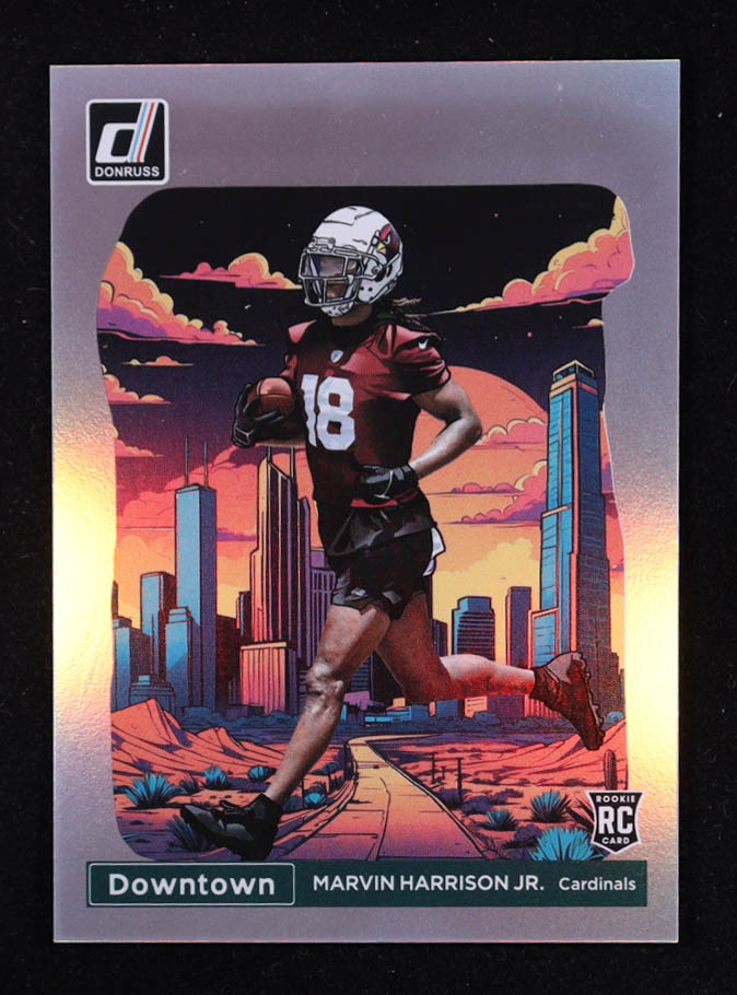 Marvin Harrison Jr. 2024 Donruss Downtown #12 RC at PristineAuction.com Marvin Harrison Jr. 2024 Donruss Downtown #12 RC at PristineAuction.com