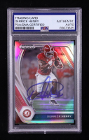 Derrick Henry Signed 2021 Panini Prizm Draft Picks Silver #81 (PSA) at PristineAuction.com
