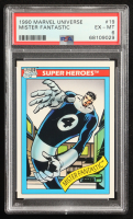 Mister Fantastic 1990 Impel Marvel Universe I #19 (PSA 8) at PristineAuction.com