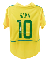 Kaka Signed Brazil National Team Nike Authentic Jersey (Beckett) at PristineAuction.com