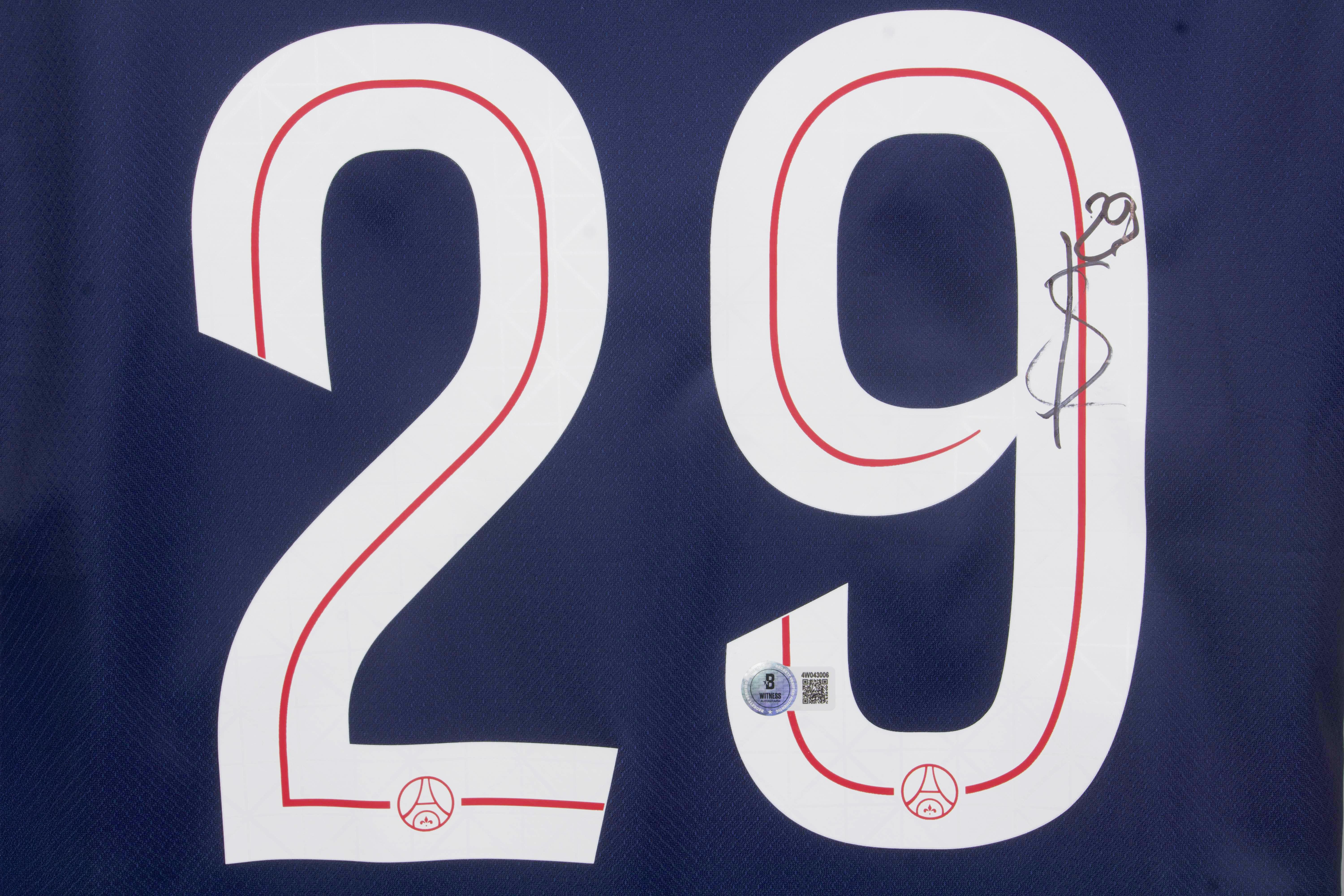 Bradley Barcola Signed Paris Saint-Germain Nike Authentic Jersey (Beckett) at PristineAuction.com Bradley Barcola Signed Paris Saint-Germain Nike Authentic Jersey (Beckett) at PristineAuction.com