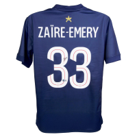 Warren Zaire-Emery Signed Paris Saint-Germain Nike Authentic Jersey (Beckett) at PristineAuction.com
