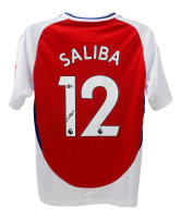 William Saliba Signed Arsenal Adidas Authentic Jersey (Beckett) at PristineAuction.com