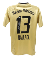 Michael Ballack Signed Bayem Munich Adidas Authentic Jersey (Beckett) at PristineAuction.com
