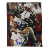 Willie McGinest Signed Patriots 8x10 Photo (Beckett) at PristineAuction.com