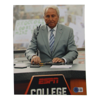 Lee Corso Signed 8x10 Photo (Beckett) at PristineAuction.com