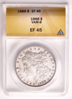 1888 Morgan Silver Dollar VAM-8 (ANACS XF45) at PristineAuction.com