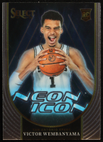 Victor Wembanyama 2023-24 Select Neon Icon #13 RC at PristineAuction.com