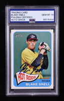 Blake Snell Signed 2014 Topps Heritage Minors #96 RC (PSA | Autograph Graded PSA 10) at PristineAuction.com