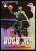 LeBron James 2024-25 Totally Certified Rock the Rim Mirror #16 at PristineAuction.com