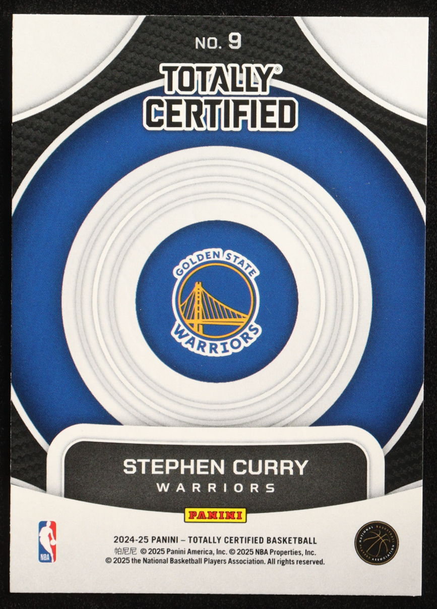 Stephen Curry 2024-25 Totally Certified On Target Mirror #9 at PristineAuction.com Stephen Curry 2024-25 Totally Certified On Target Mirror #9 at PristineAuction.com