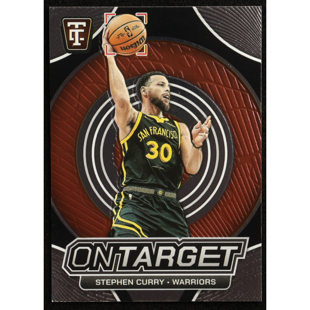 Stephen Curry 2024-25 Totally Certified On Target Mirror #9 at PristineAuction.com