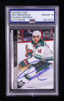 Joel Eriksson EK Signed 2020-21 Upper Deck Series 2 #342 (PSA | Autograph Graded PSA 10) at PristineAuction.com