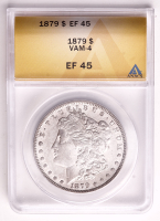 1879 Morgan Silver Dollar VAM-4 (ANACS XF45) at PristineAuction.com