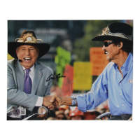 Lee Corso & Richard Petty Signed 8x10 Photo (Beckett) at PristineAuction.com