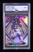Derrick Henry Signed 2024 Panini Phoenix Silver #45 (PSA | Autograph Graded PSA 9) at PristineAuction.com