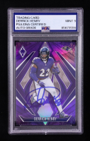 Derrick Henry Signed 2024 Panini Phoenix Purple #45 (PSA | Autograph Graded PSA 9) at PristineAuction.com
