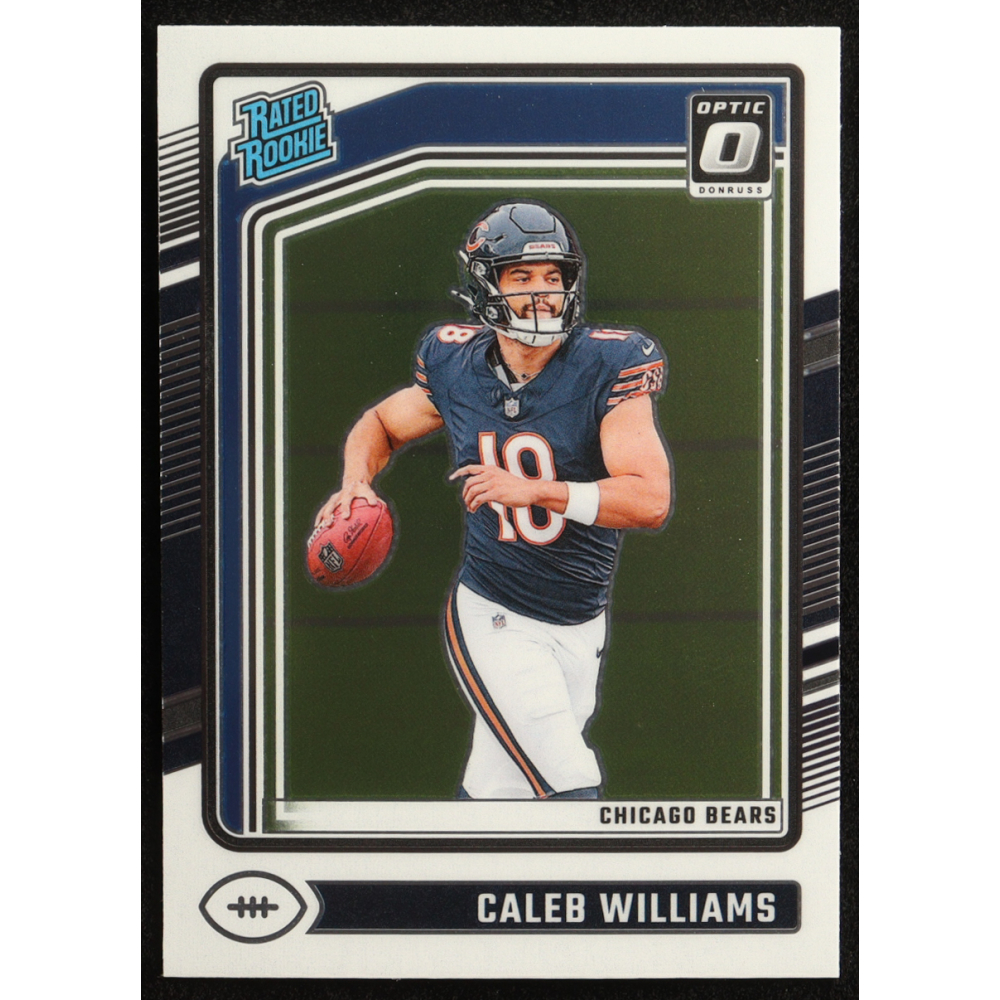Caleb Williams 2024 Donruss Optic #201 RC at PristineAuction.com