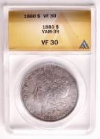 1880 Morgan Silver Dollar VAM-39 (ANACS VF30) at PristineAuction.com