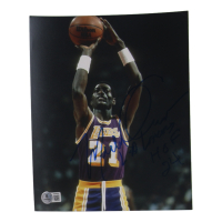 Michael Cooper Signed Lakers 8x10 Photo Inscribed "LA Lakers HOF 24" (Beckett) at PristineAuction.com