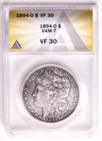 1894-O Morgan Silver Dollar VAM-7 (ANACS VF30) at PristineAuction.com