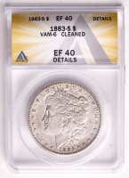 1883-S Morgan Silver Dollar VAM-6 (ANACS XF40 Details) (VSS VAM-6) at PristineAuction.com