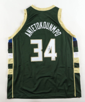 Giannis Antetokounmpo Signed Jersey (JSA) at PristineAuction.com