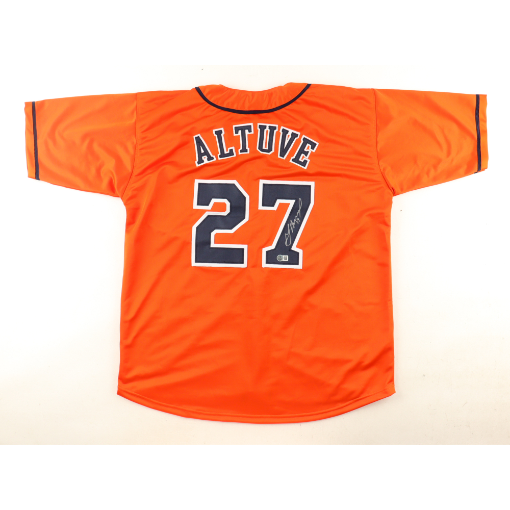 Jose Altuve Signed Jersey (Beckett) at PristineAuction.com