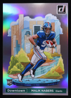 Malik Nabers 2024 Donruss Downtown Oversize #18 RC at PristineAuction.com