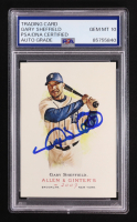 Gary Sheffield Signed 2007 Topps Allen & Ginter #170 (PSA | Autograph Graded PSA 10) at PristineAuction.com