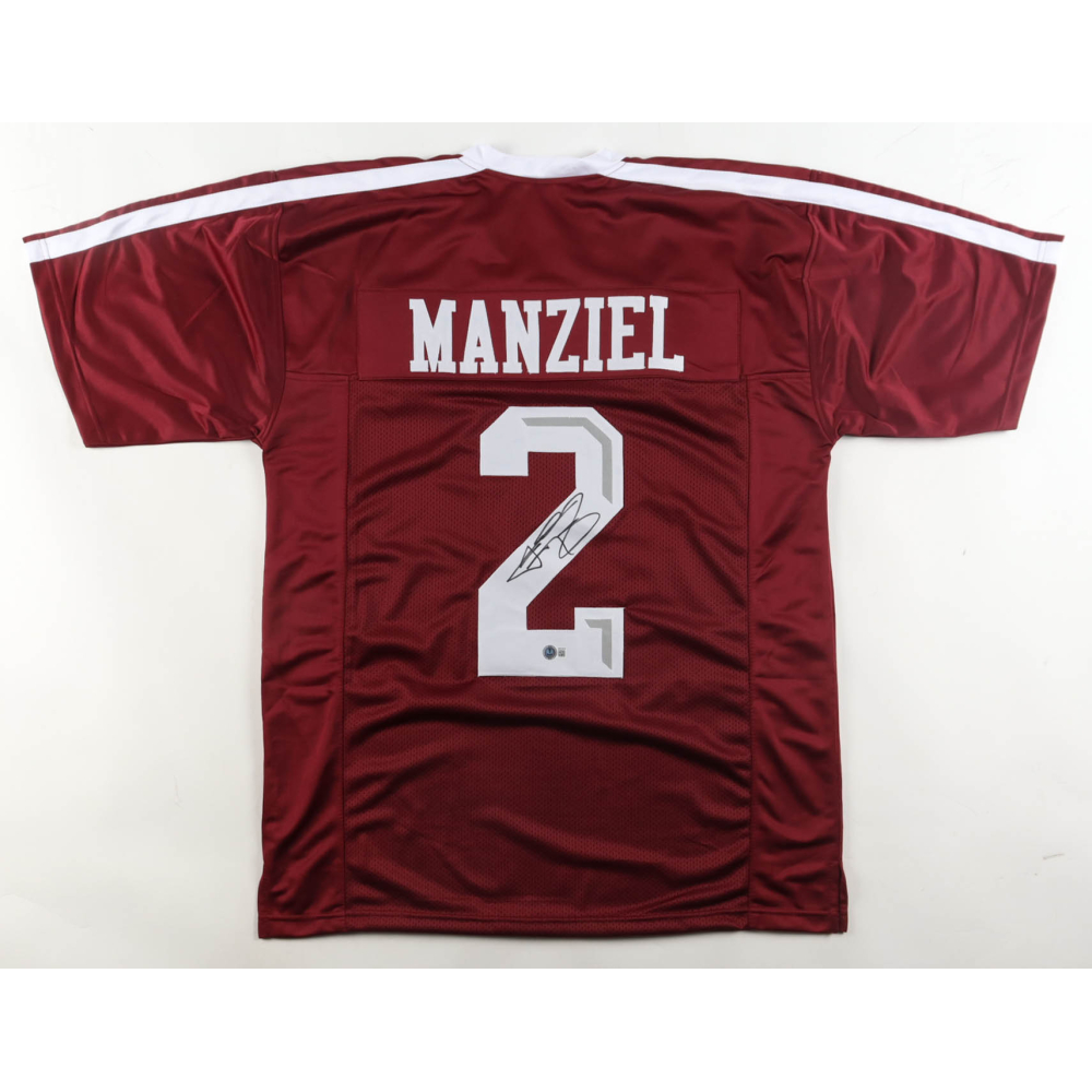 Johnny Manziel Signed Jersey (Beckett) at PristineAuction.com