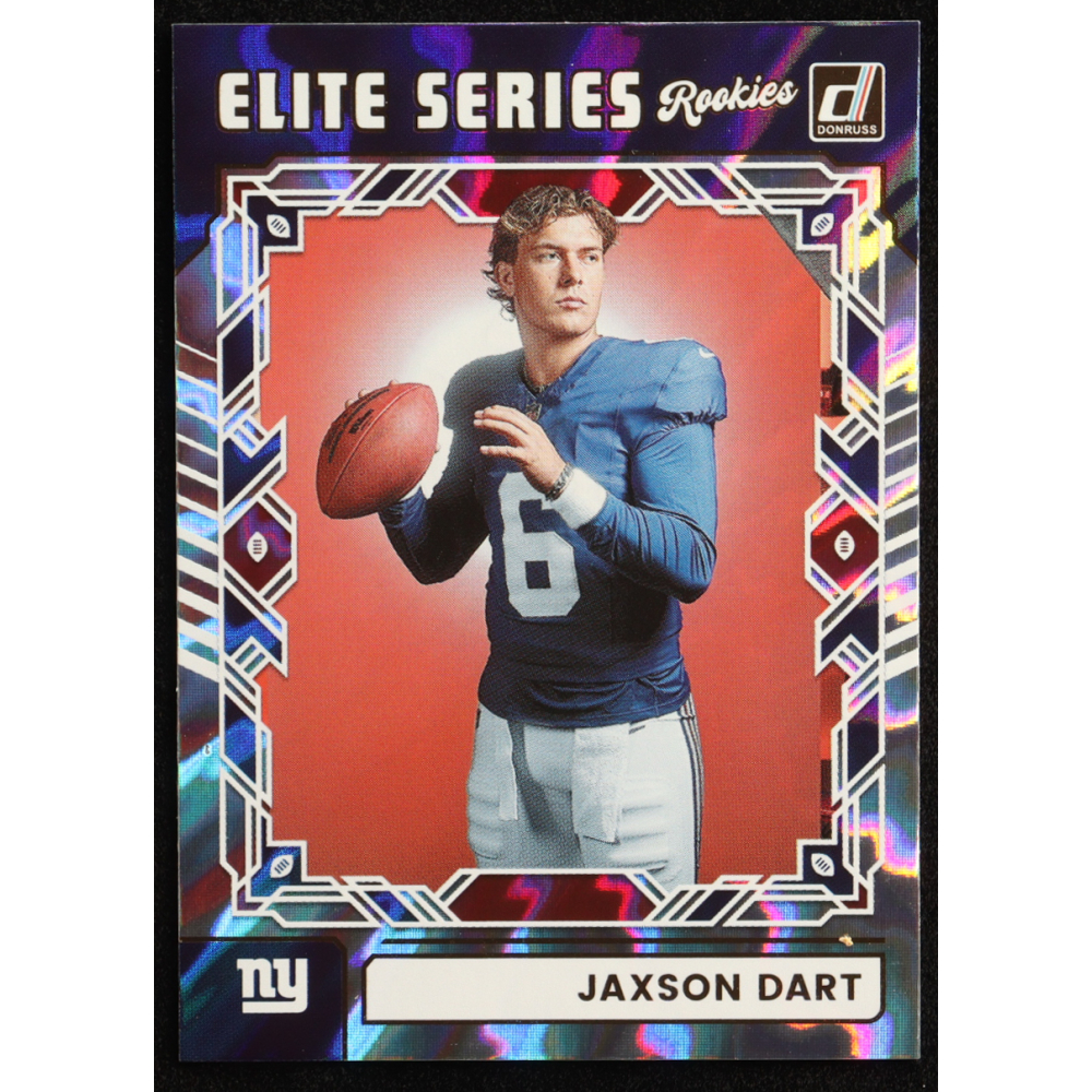 Jaxson Dart 2025 Donruss The Elite Series Rookies #30 RC at PristineAuction.com