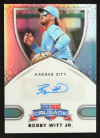Bobby Witt Jr. 2025 Panini Crusade Signatures #5 #45/99 at PristineAuction.com