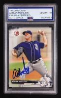 Adrian Morejon Signed 2017 Bowman 1st #BP-130 RC (PSA | Autograph Graded PSA 10) at PristineAuction.com