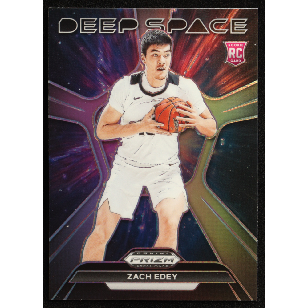 Zach Edey 2024-25 Panini Prizm Draft Picks Deep Space #4 RC at PristineAuction.com