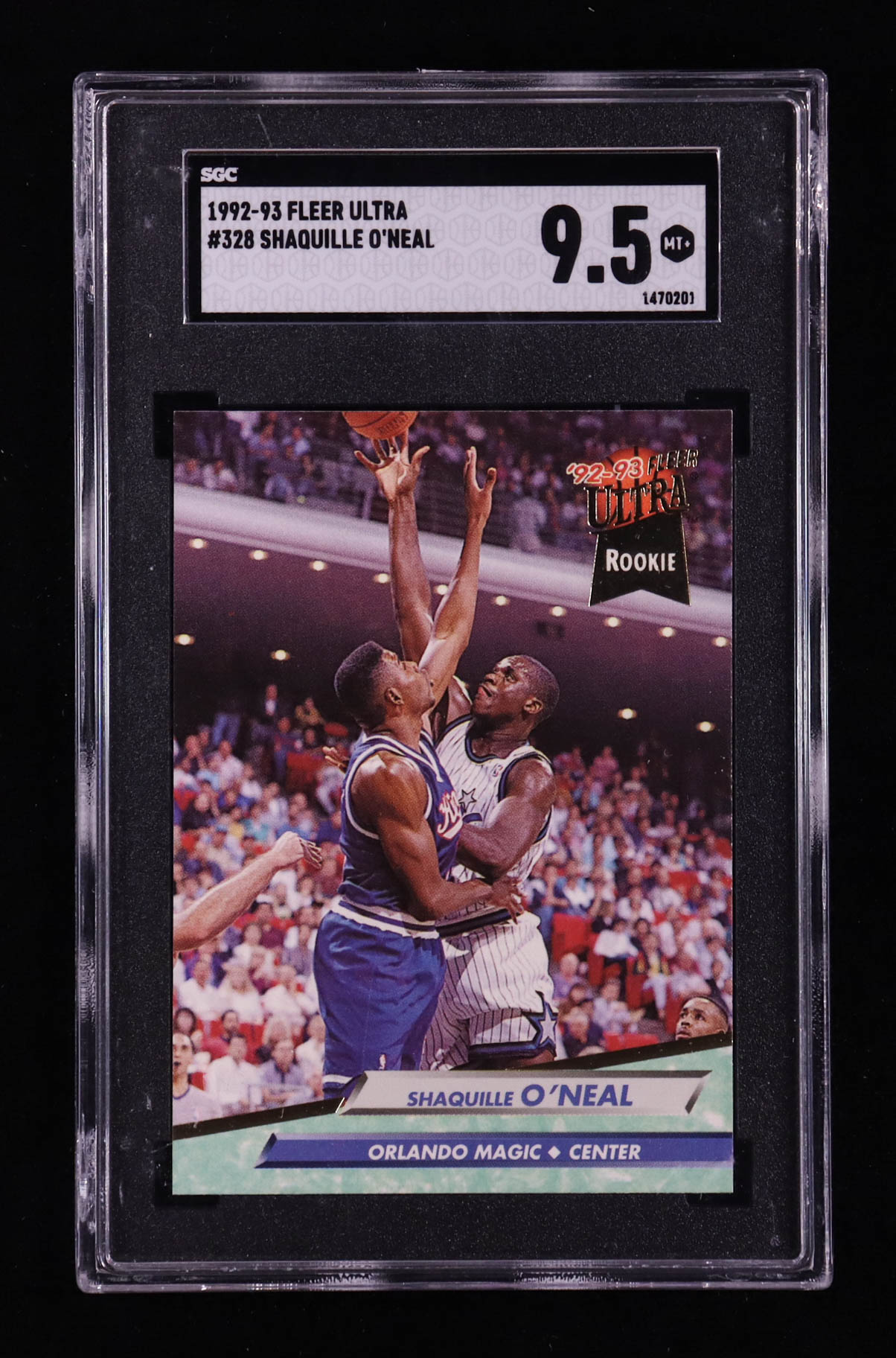 Shaquille O'Neal 1992-93 Fleer Ultra #328 RC (SGC 9.5) at PristineAuction.com Shaquille O'Neal 1992-93 Fleer Ultra #328 RC (SGC 9.5) at PristineAuction.com