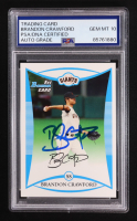 Brandon Crawford Signed 2008 1st Bowman #BDPP41 RC (PSA | Autograph Graded PSA 10) at PristineAuction.com