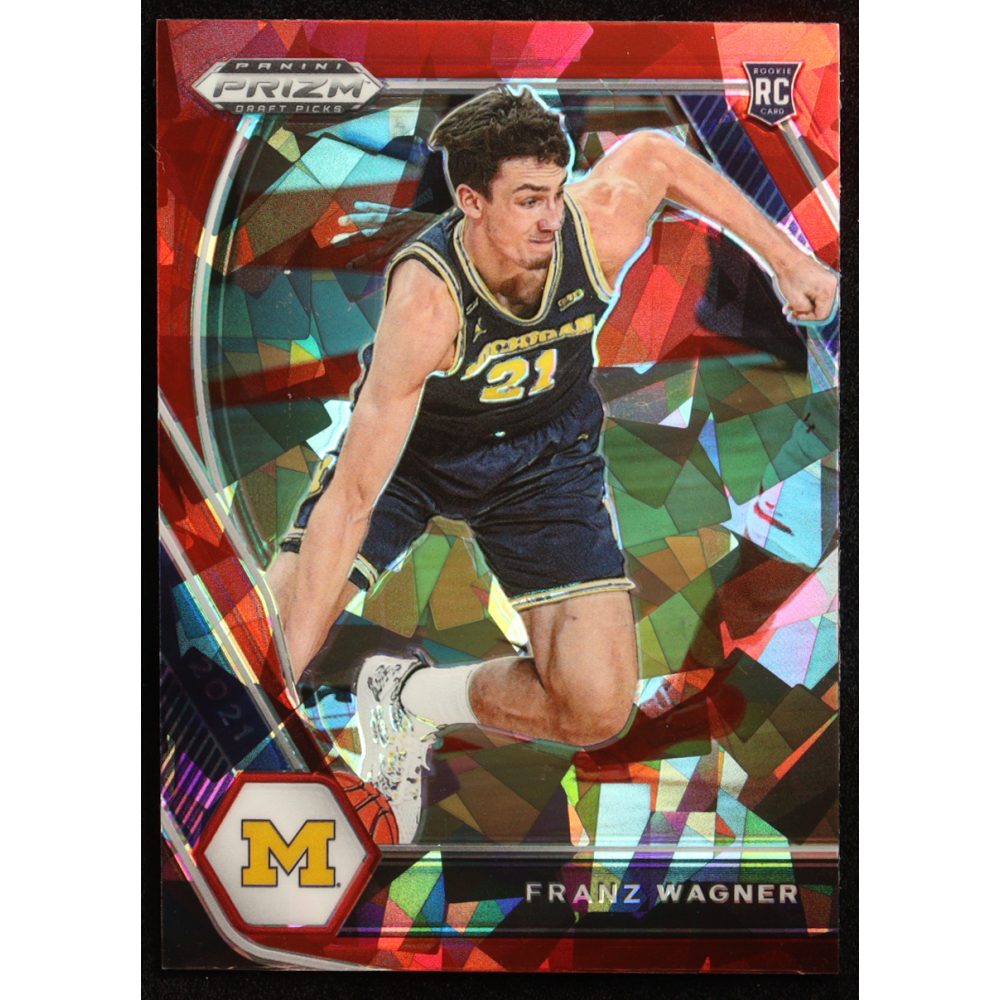 Franz Wagner 2021-22 Panini Prizm Draft Picks Prizms Red Ice #9 RC at PristineAuction.com