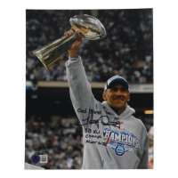 Tony Dungy Signed Colts 8x10 Photo Inscribed "SB XLI Champs" & "God Bless" (Beckett) at PristineAuction.com