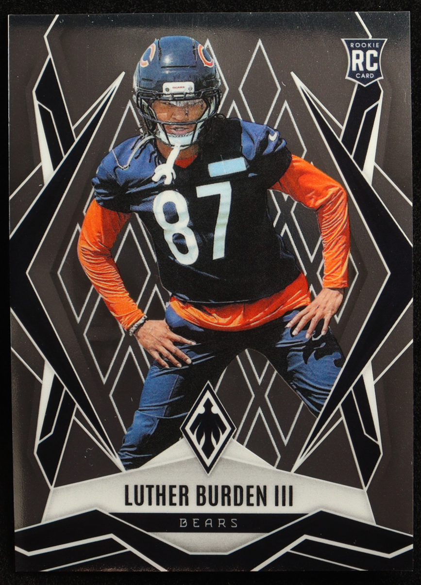 Luther Burden III 2025 Panini Phoenix #196 RC at PristineAuction.com Luther Burden III 2025 Panini Phoenix #196 RC at PristineAuction.com