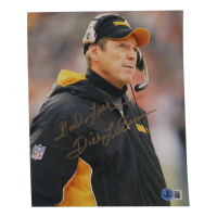Dick LeBeau Signed Steelers 8x10 Photo Inscribed "Good Luck" (Beckett) at PristineAuction.com