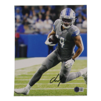 Amon-Ra St-Brown Signed Lions 8x10 Photo (Beckett) at PristineAuction.com