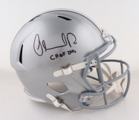 Orlando Pace Signed Ohio State Buckeyes Full-Size Speed Helmet Inscribed "CHOF 2013" (Beckett) at PristineAuction.com