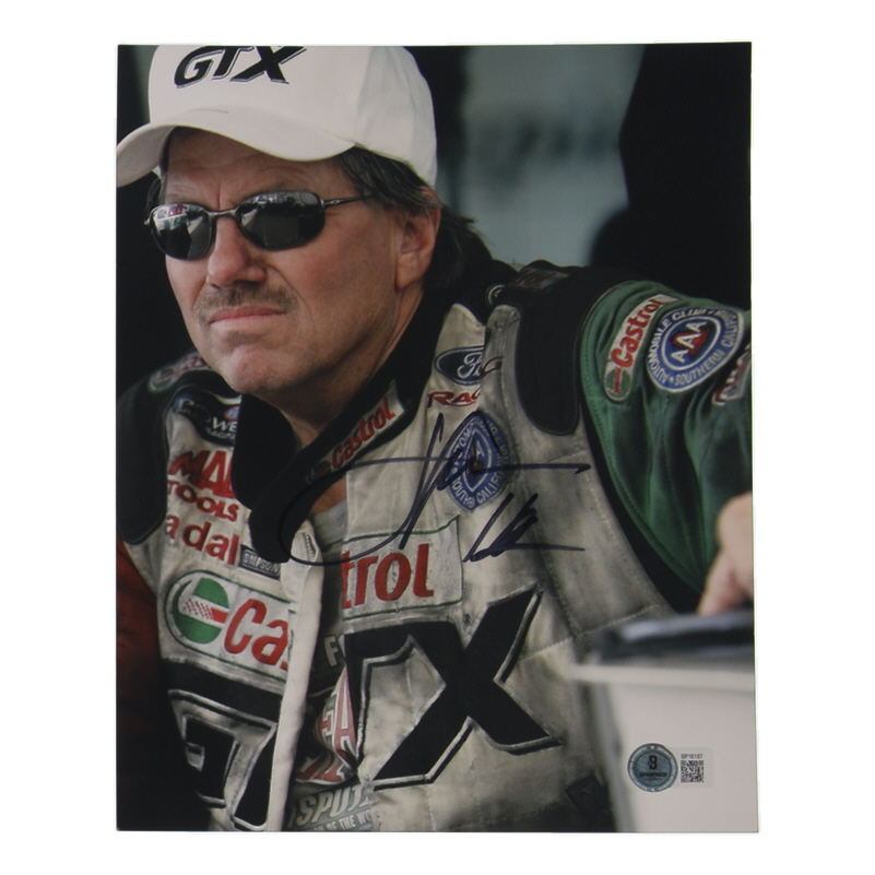 John Force Signed NHRA 8x10 Photo (Beckett) at PristineAuction.com John Force Signed NHRA 8x10 Photo (Beckett) at PristineAuction.com