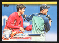 Shohei Ohtani RC / Ichiro Suzuki 2018 Topps Update Japan's Finest #US153 at PristineAuction.com
