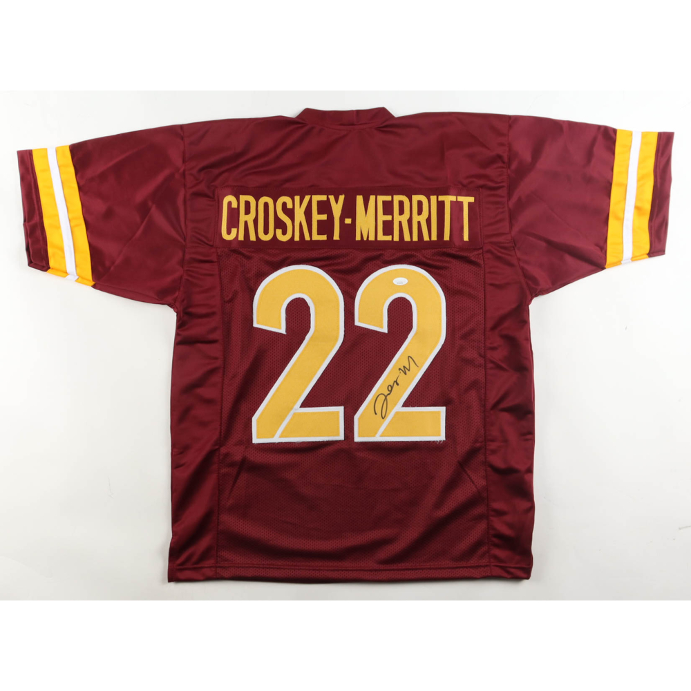 Jacory Croskey-Merritt Signed Jersey (JSA) at PristineAuction.com