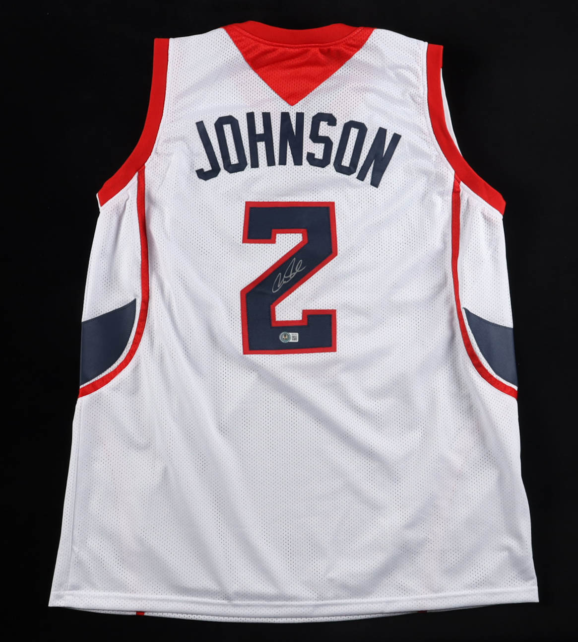 Joe Johnson Signed Jersey (Beckett) at PristineAuction.com Joe Johnson Signed Jersey (Beckett) at PristineAuction.com